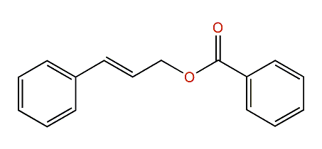 (E)-3-Phenyl-2-propenyl benzoate